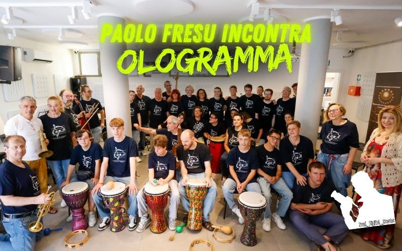 Paolo Fresu incontra ologramma copertina per articolo blog storie dal rullino